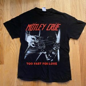 Mötley Crüe Too Fast For Love T-shirt (M)